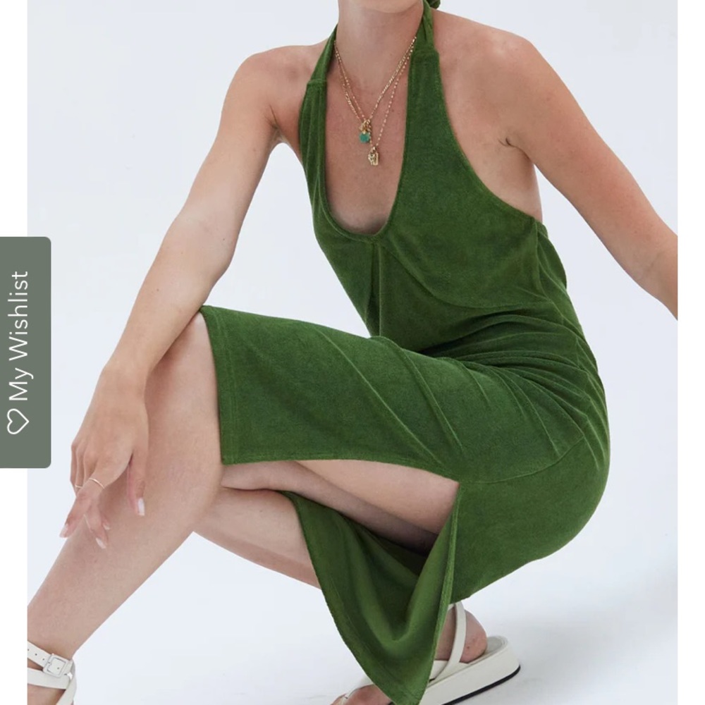 Terry cloth dress - Picture 4 of 8